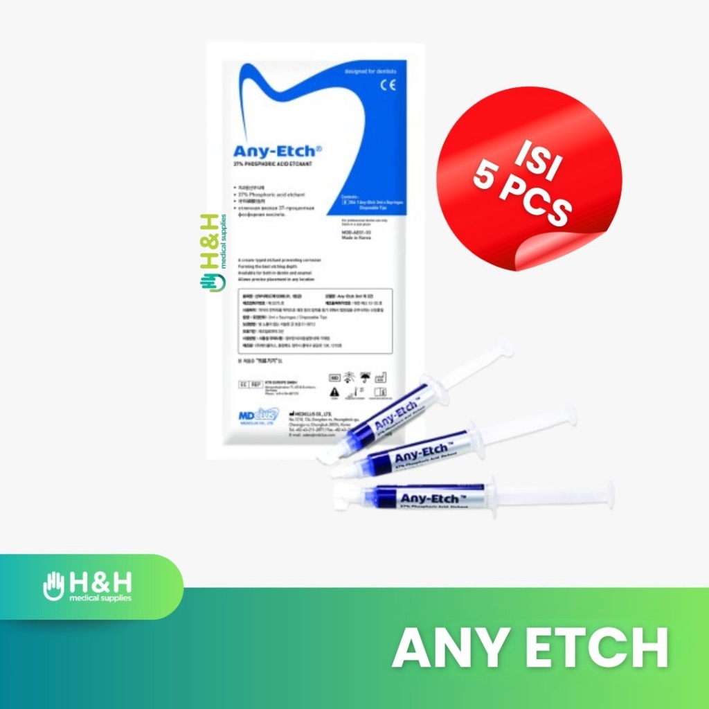 Any Etch / Etsa Gigi / Etsa 37%/ Dental Etching / Etching Gel / Etching Gigi
