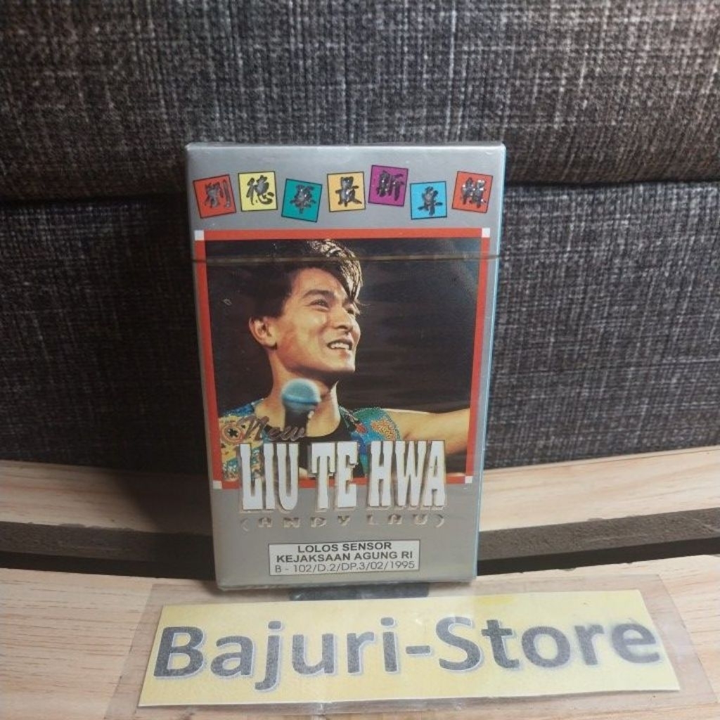 Kaset Pita "Andy Lau" "Liu Te Hwa"/Segel Gold(Cek Foto Terakhir)/Sealed/Original/Super Rare/Collecto