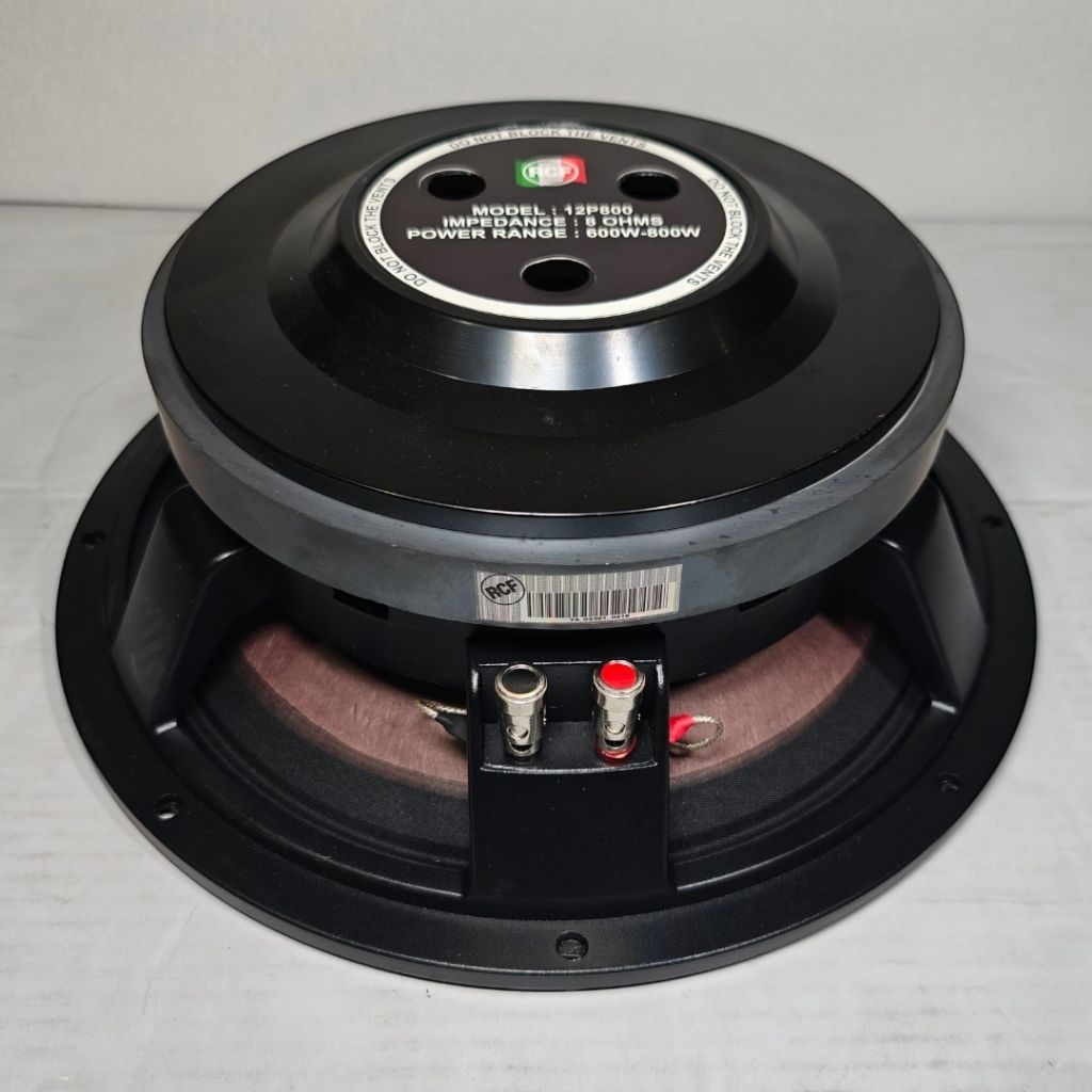 Komponen Speaker / 12 Inch / RCF 12P800 / VC 4 IN / 12 P 800 12 P800 / 97 dB - RMS 600 Watt