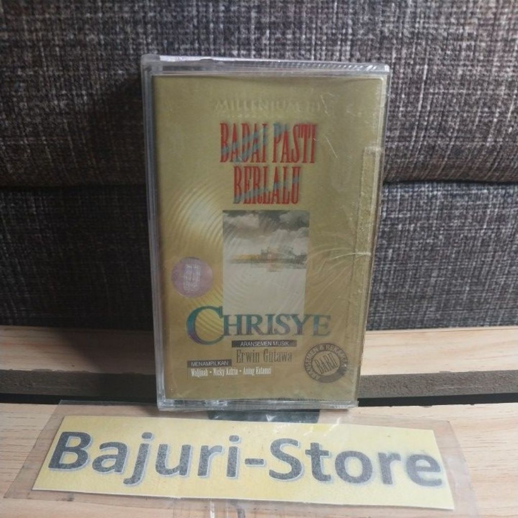 Kaset Pita "Chrisye"/Album Badai Pasti Berlalu/Segel/Sealed/Original