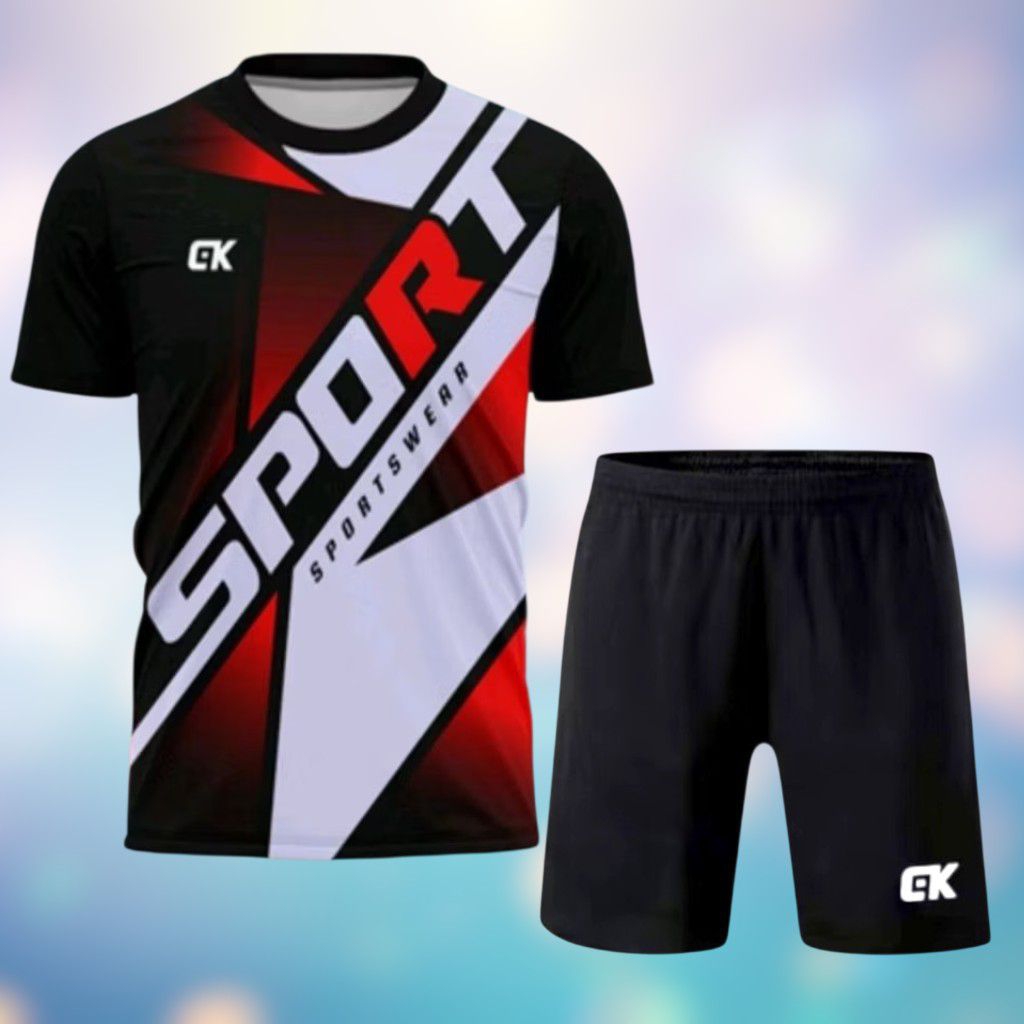 Kaos olahraga wanita printing/Jersey bola/baju trainning /kostum