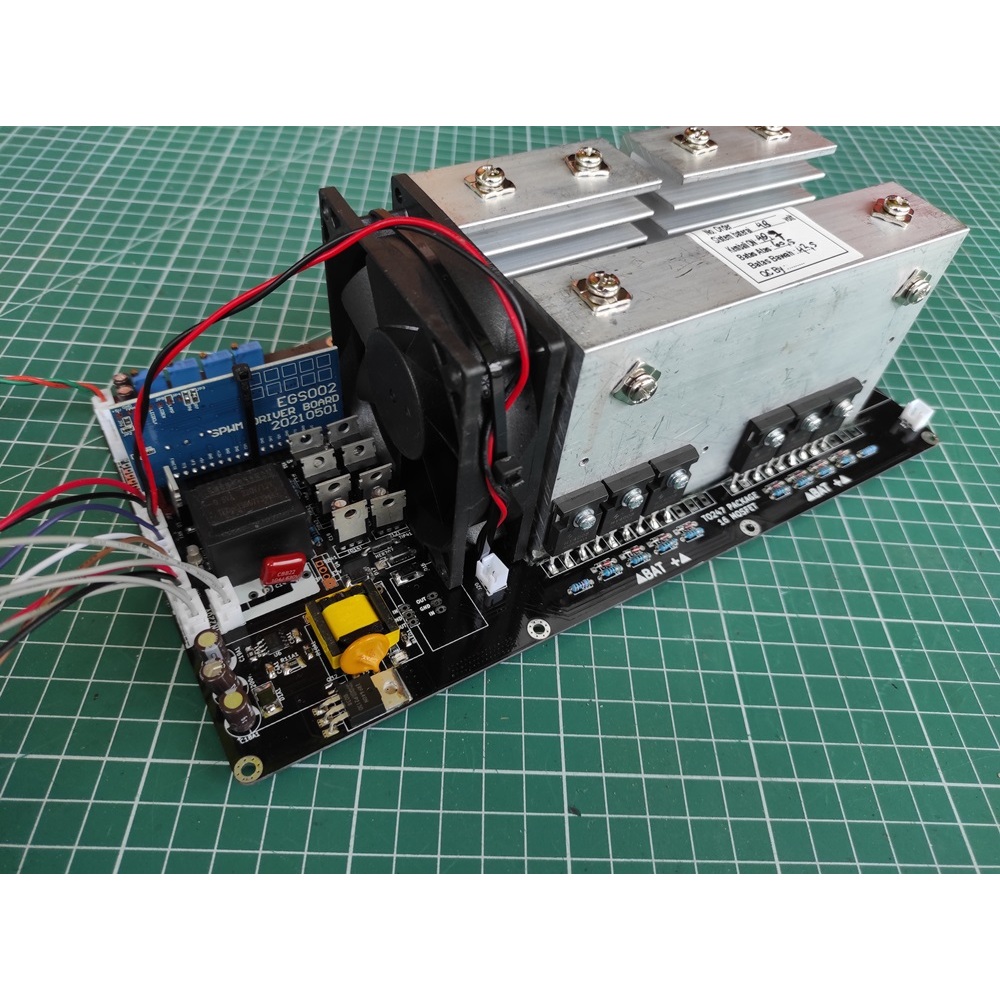 Kit Inverter Egs002 Psw 12fet besar 12 fet mosfet 247 original 12v/24v/48v