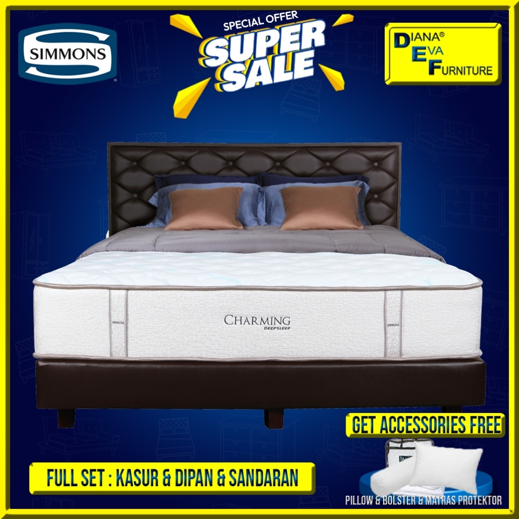 Simmons Charming Set Kasur Springbed
