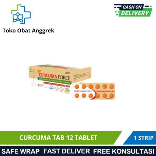 CURCUMA TAB 12 TABLET/PENAMBAH NAFSU MAKAN TABLET/PENAMBAH NAFSU MAKAN DEWASA