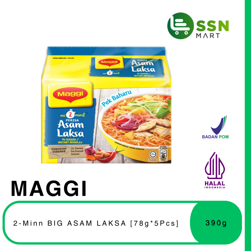 MIE LAKSA MERK MAGGI