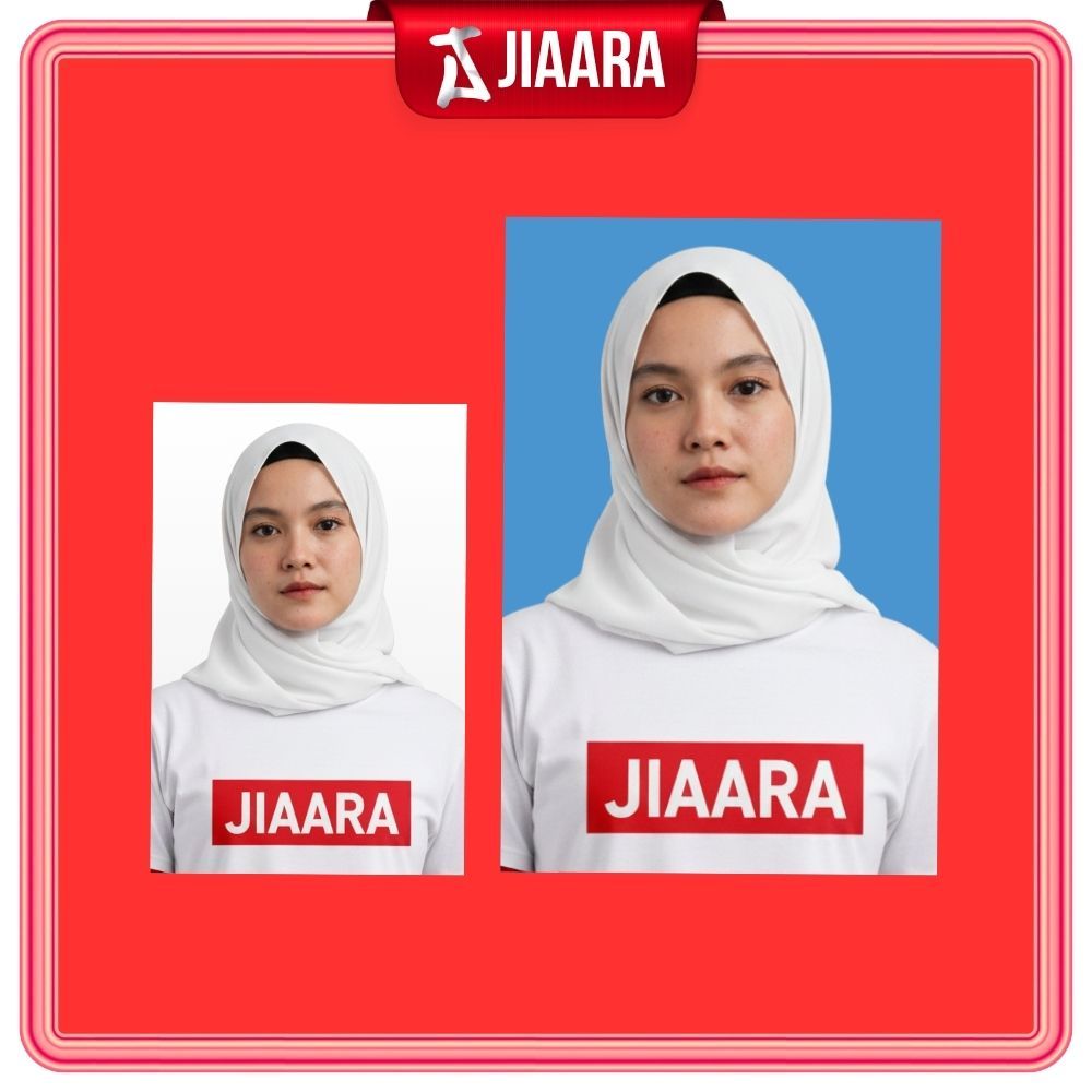 [JIAARA] Custom Cetak Pas Foto / Photo Pas 2X3 3X4 4X6