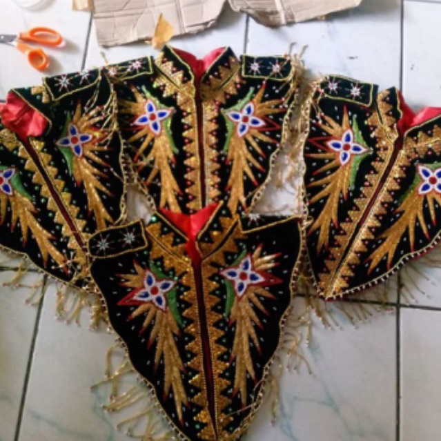 Sempyok Jathil Sabuk Epek Perlengkapan Kesenian Tradisional Jaranan Jatilan Reog