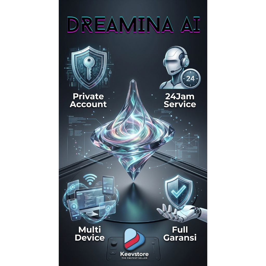 Dreamina AI - Dreamina Premium AI For Generate Video And Image Full Garansi Durasi 1Tahun Akun baru