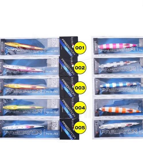 LURE METAL JIG KYOTO PREDATOR