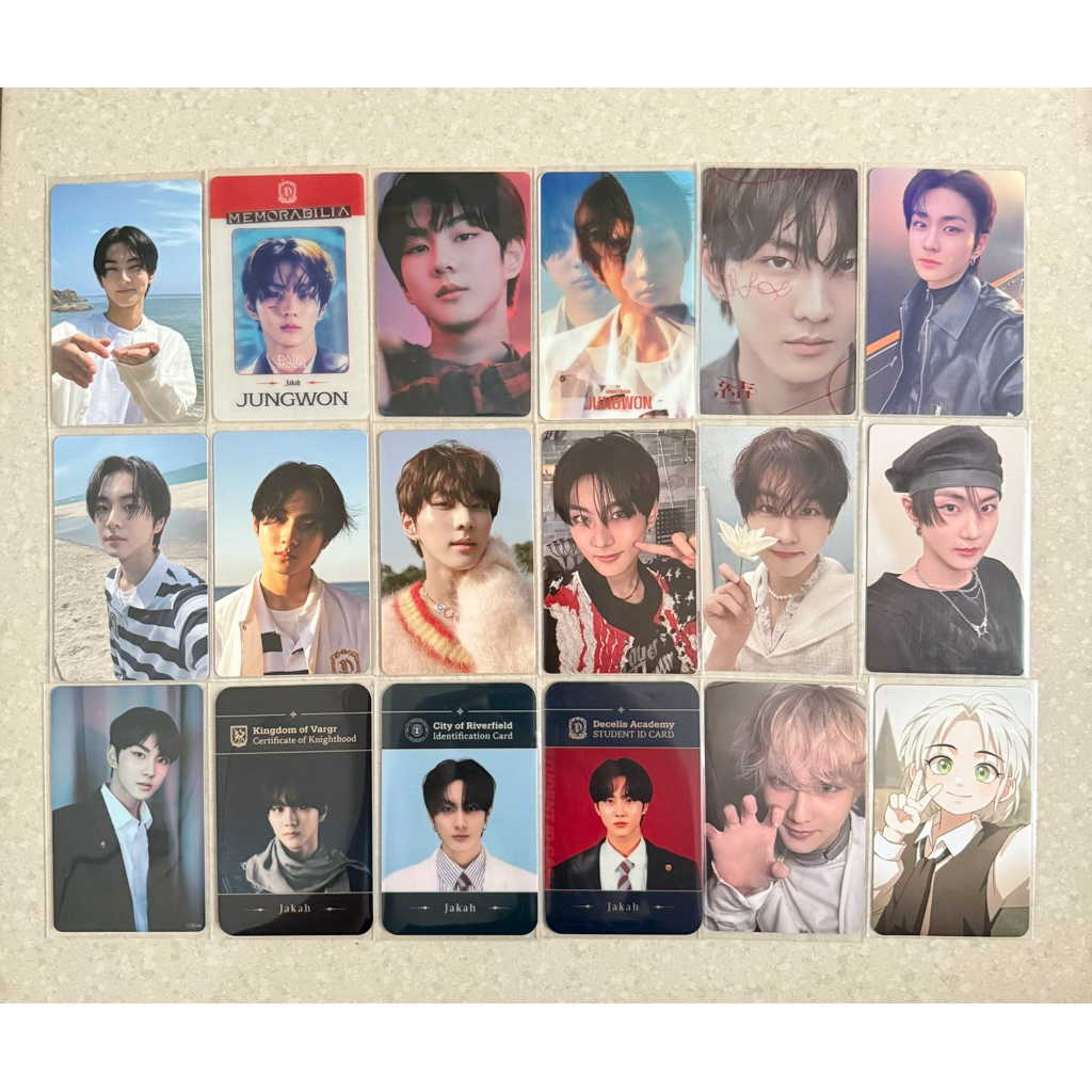 ENHYPEN JUNGWON BENEFIT POB LD HYBE INSIGHT LENTI MEMORABILIA KPOPMERCH PHOTOCARD PC WVG YOU SHOWCAS