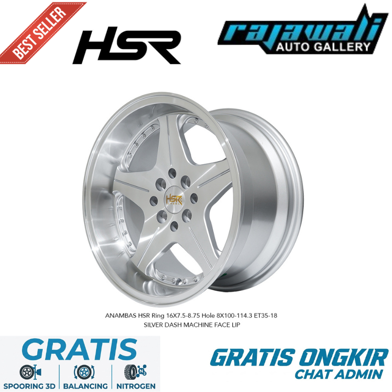 Pelek Celong R16 Hsr Untuk Mobil Kijang Xenia Baleno Yaris Jazz Dll Velg Anambas Ring 16 Celong