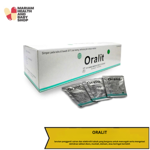 Oralit obat diare (Rama)