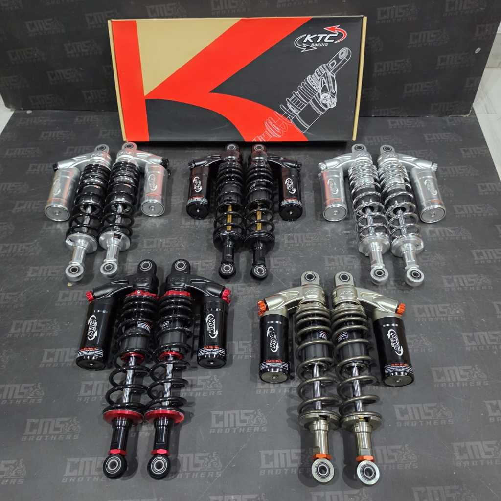 SHOCK BREAKER ORIGINAL KTC RACING GUFO 320MM 340MM TABUNG ATAS RX KING MEGA PRO CB 150 TIGER W175 Or