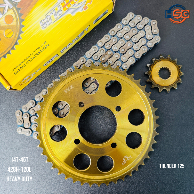 GEAR GIR SET GEAR GIR PAKET THUNDER 125 THUNDER 125 NEW