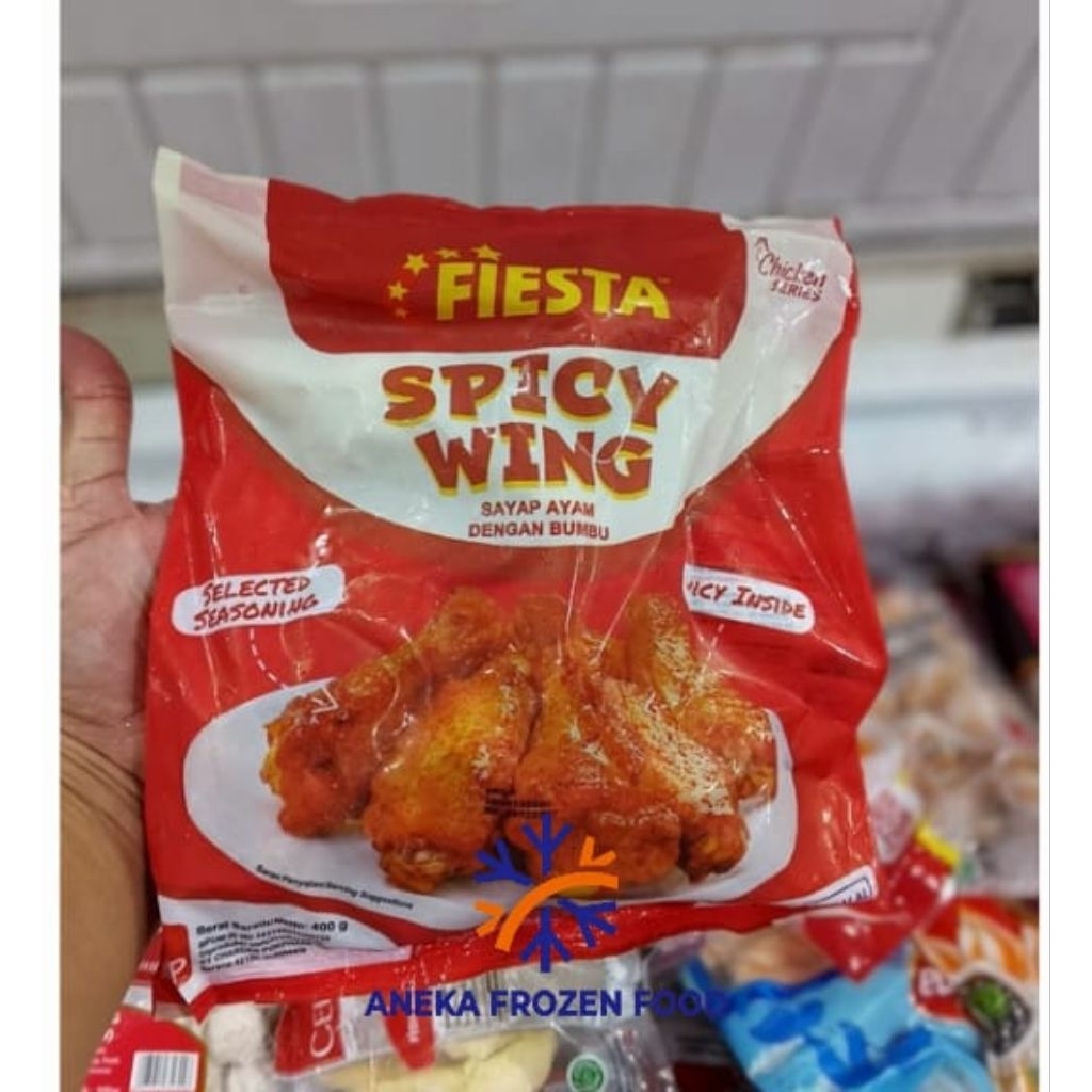 Fiesta spicy wings Sayap ayam berbumbu fiesta 500gr