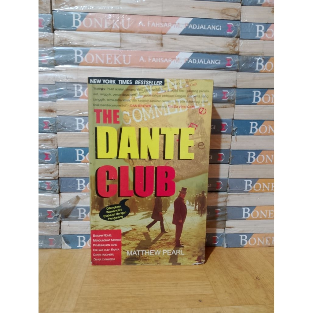 BUKU ORIGINAL - THE DANTE CLUB