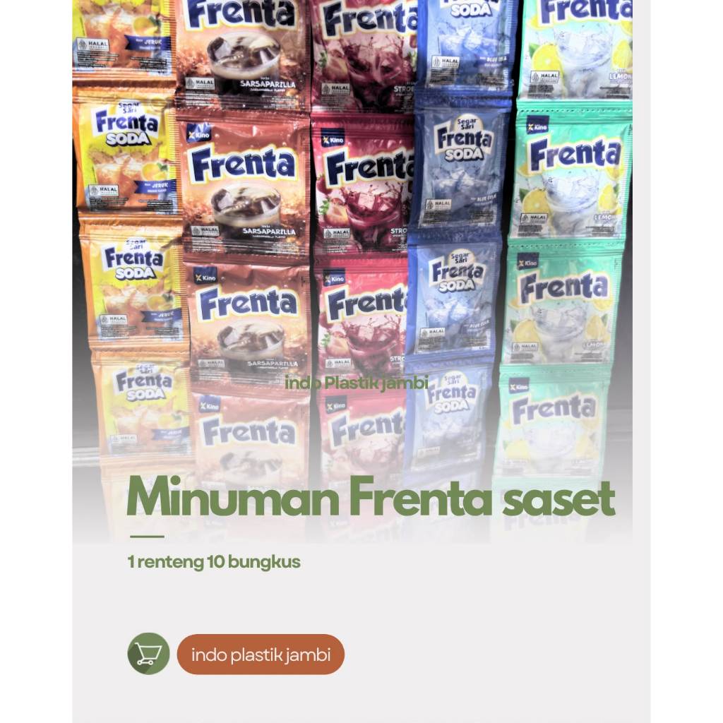 FRENTA BUBUK MINUMAN FRENTA SIAP PAKAI 1 RENTENG