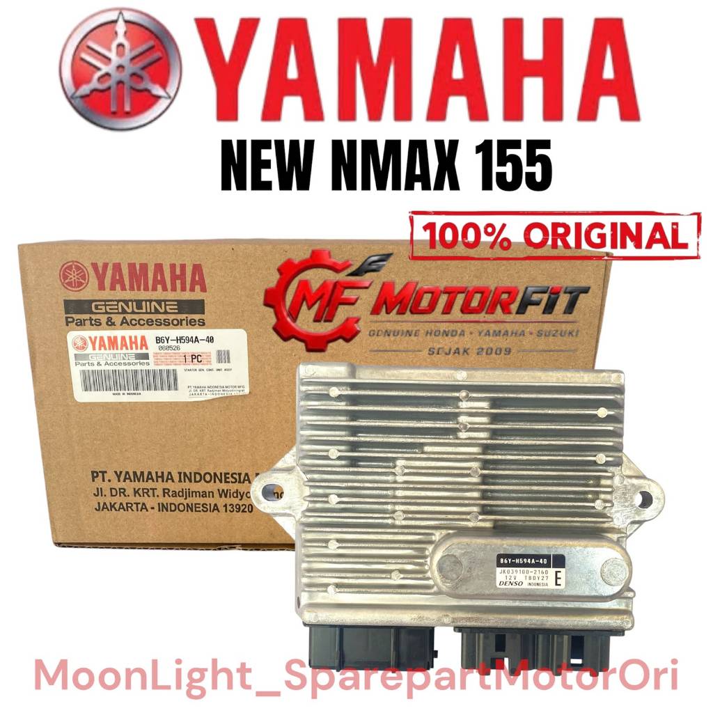 SGCU ECU NEW NMAX CONNECTED ABS 2021 2022 2023 TYPE A ORIGINAL ASLI YAMAHA YGP B6Y-H594A-10 / 02