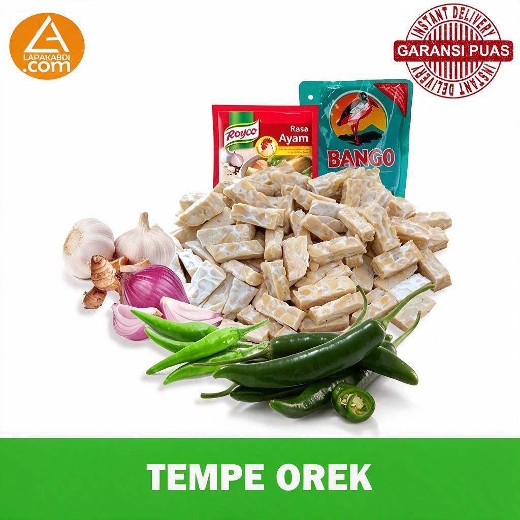 Paket Sayur Tempe Orek Lengkap Siap Masak Paket Lengkap - Sayur Segar Cirebon