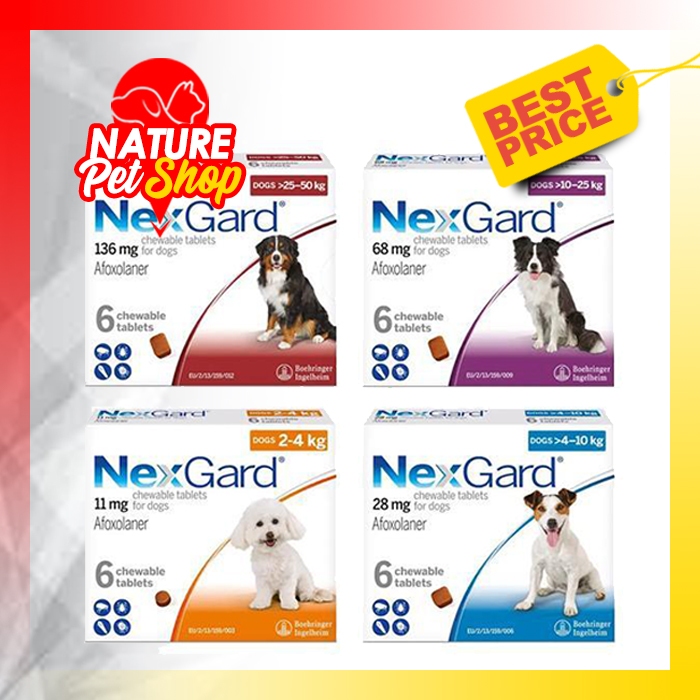 NEXGARD DOG Obat Kutu Anjing NEXGARD Freshpack