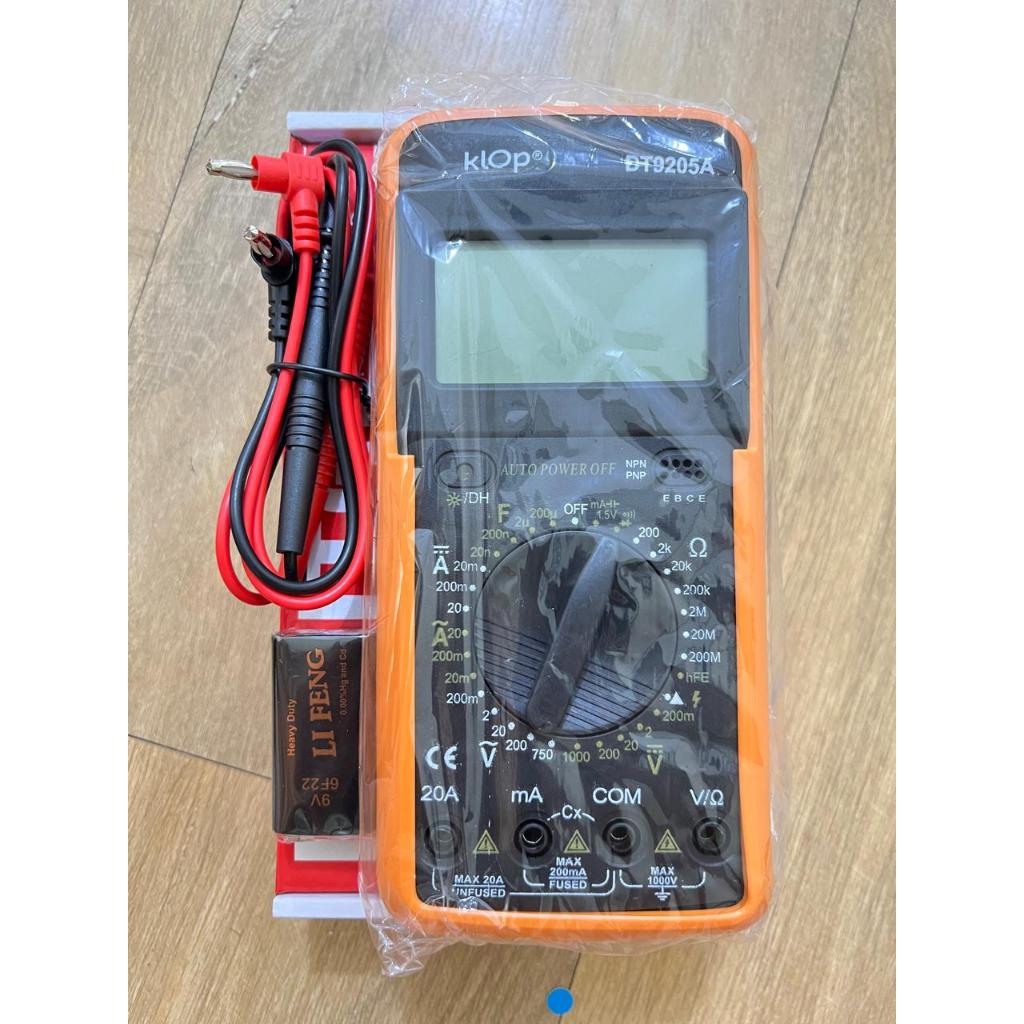 Multimeter Digital DT-9205 DT 9205 DT9205