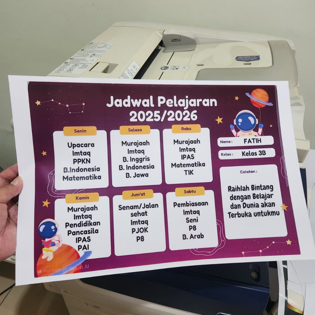 Cetak Laser Warna A3+