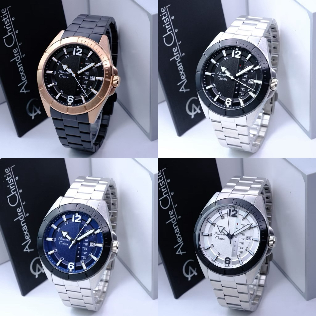 Jam Tangan Pria Alexandre Christie 6535 AC6535 (ORIGINAL)