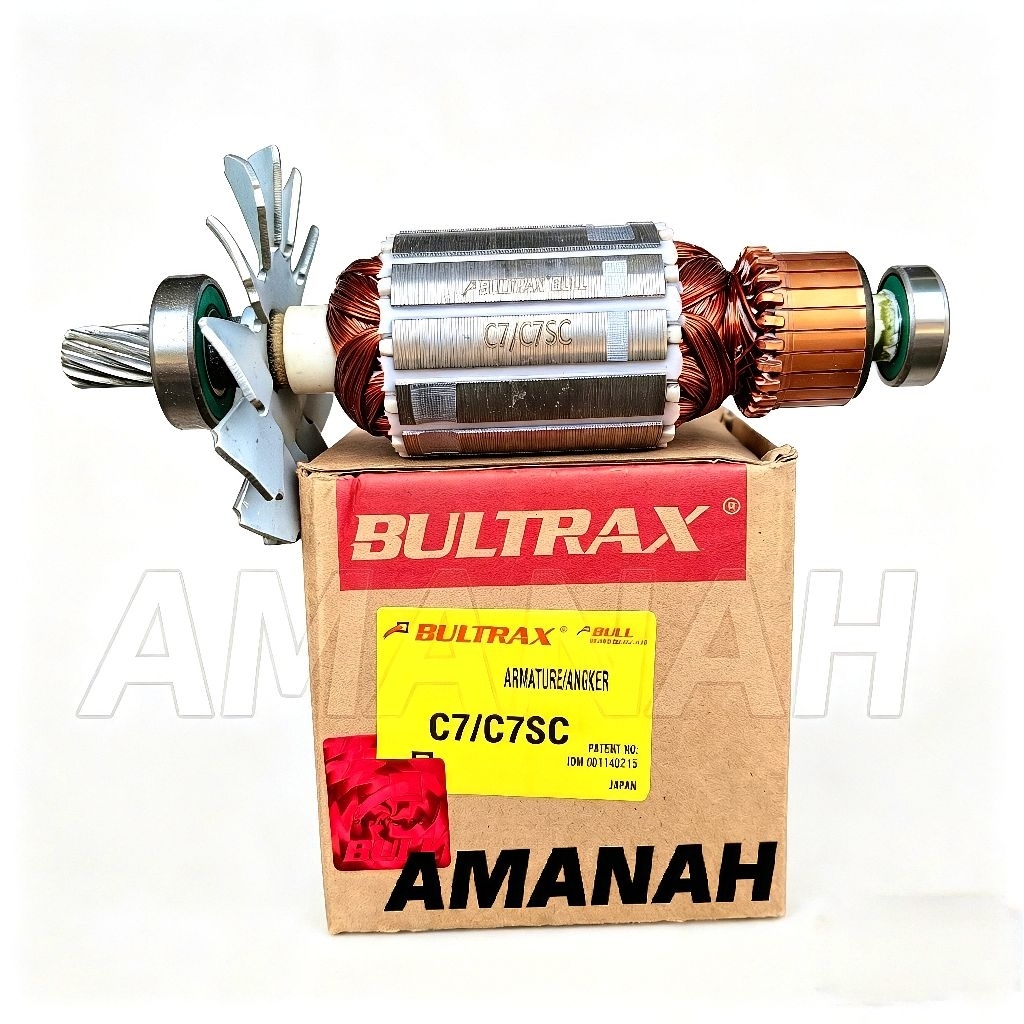 Angker armature bull untuk mesin serkel circular saw Hitachi C7/C7SC 7 inch