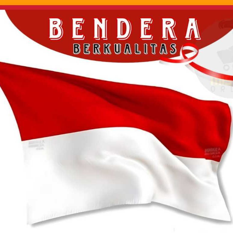 Bendera Merah Putih 55 x 70 / Bendera Merah Putih Jumbo / Bendera Merah Putih Besar