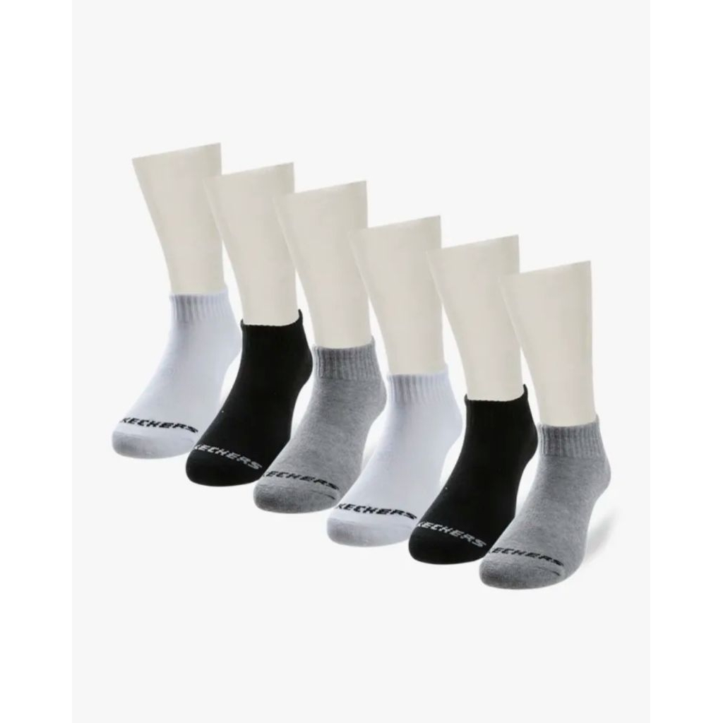Skechers 6 Pk Quarter Adult's Socks