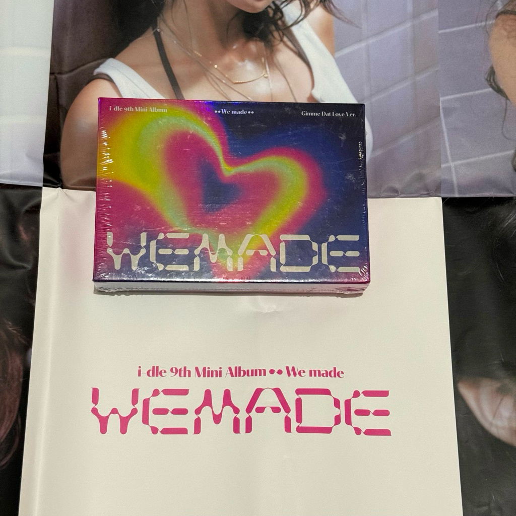 [READY STOCK] I-DLE 9th Mini Album - We Made (Gimme Dat Love ver.) Sealed (G)I-DLE GIDLE IDLE Miyeon