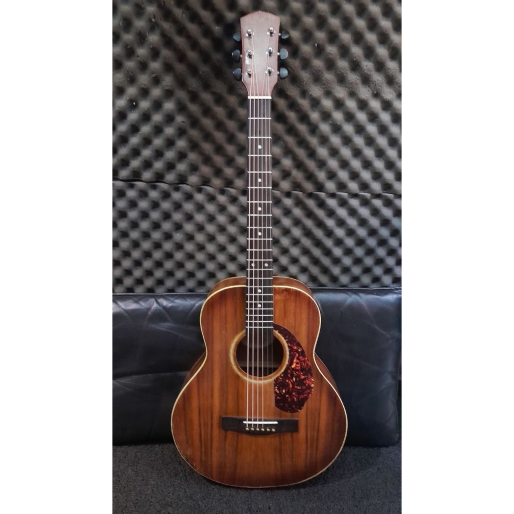 Gitar akustik elektrik fender full solid original ukuran 6/7 second siap pakai
