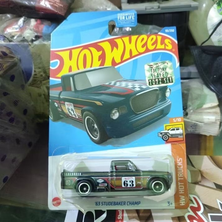 Hot Wheels 63 Studebaker Champ Treasure Hunt Super THS Factory Sealed 2022 Set diecast Mattel