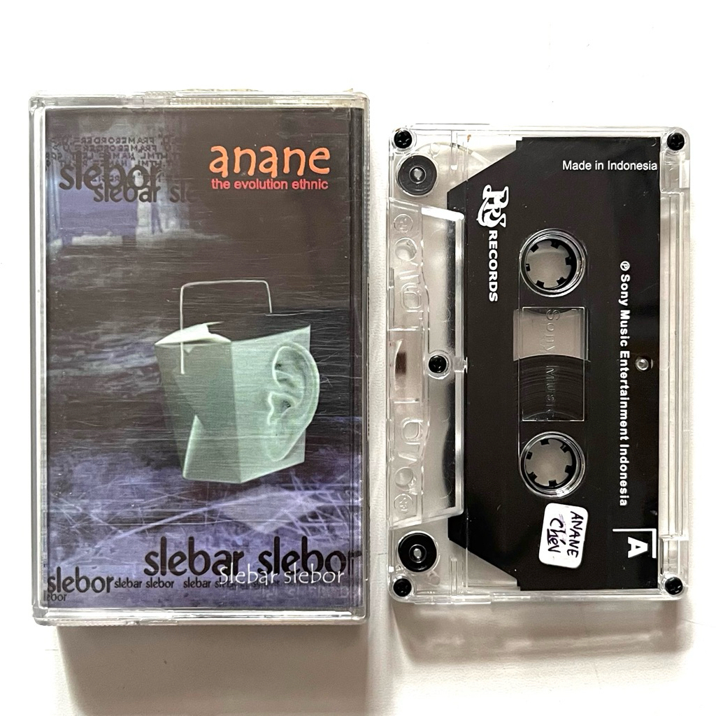 Kaset Pita Anane - The Evolution Ethnic (2005 SONY MUSIC ENTERTAINMENT)