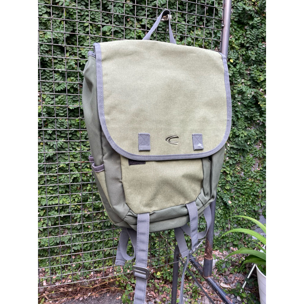 preloved tas camel active - green