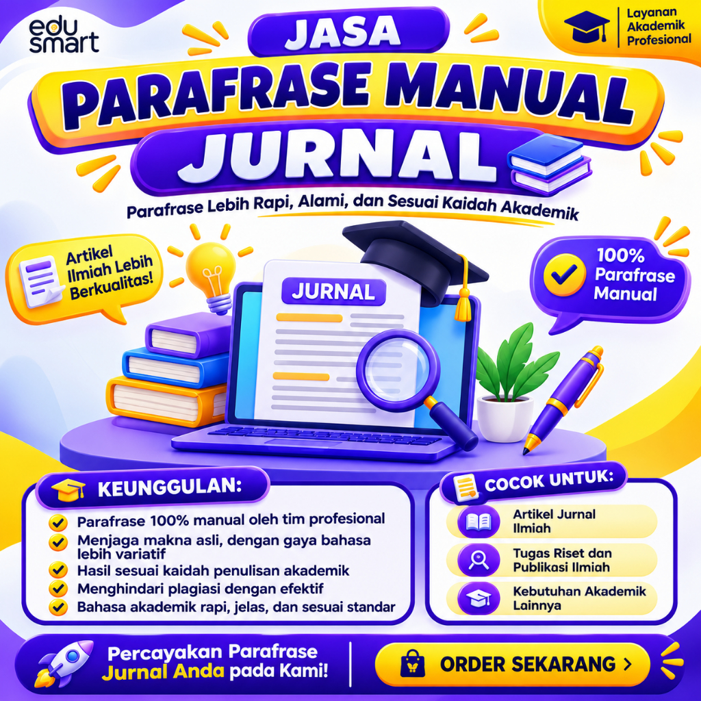 Jasa Parafrase Manual Jurnal Ilmiah/Artikel Ilmiah
