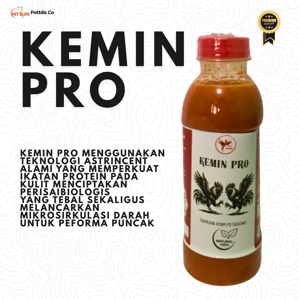 KEMIN PRO Original - Penebal Kulit Pengeras Kaki Obat Luka Ayam Aduan