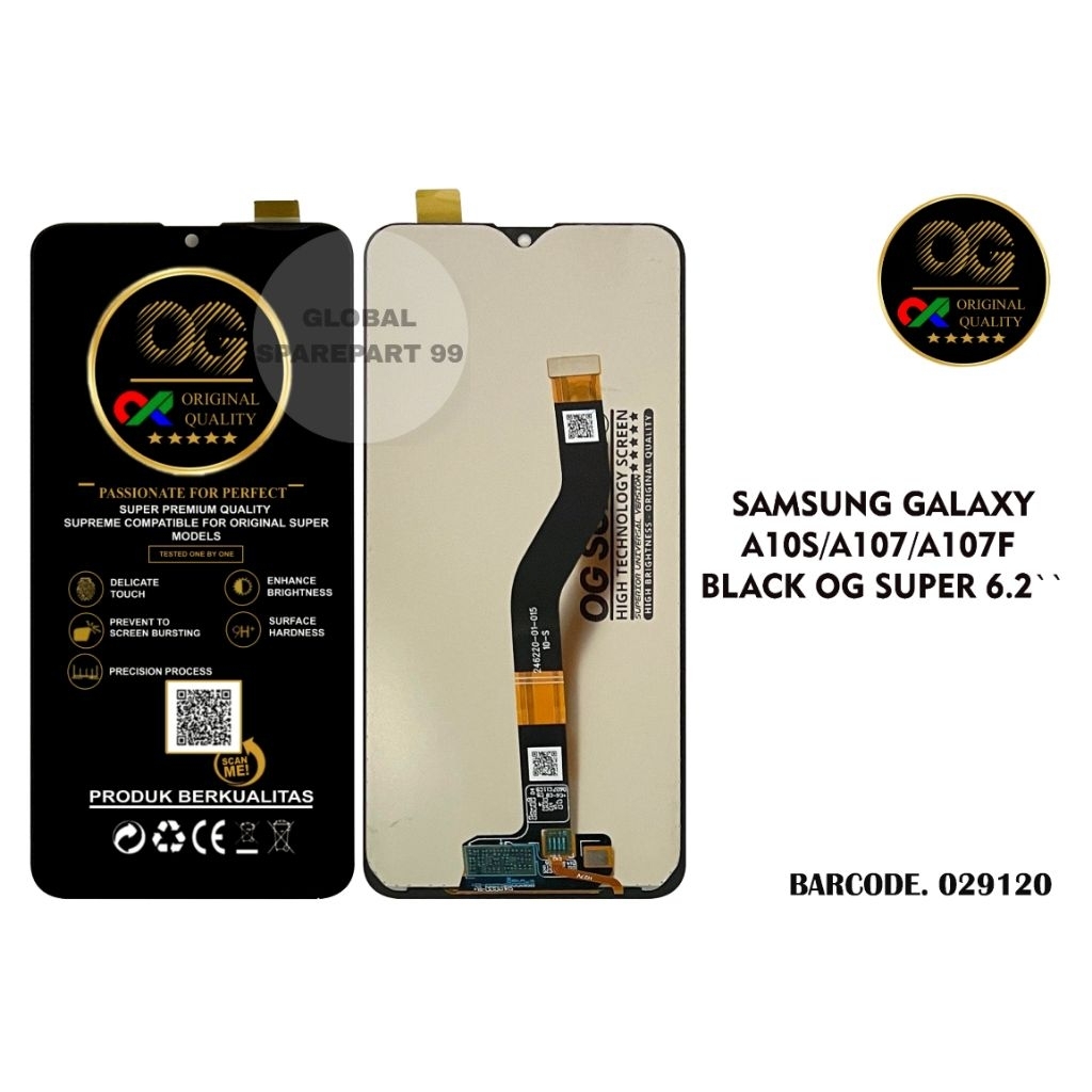 (OG SUPER) LCD TOUCHSCREEN SAMSUNG GALAXY A10S A107 A107F OG SUPER ORIGINAL