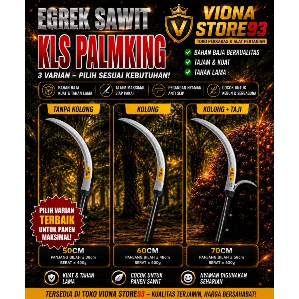 egrek sawit kls palmking pro