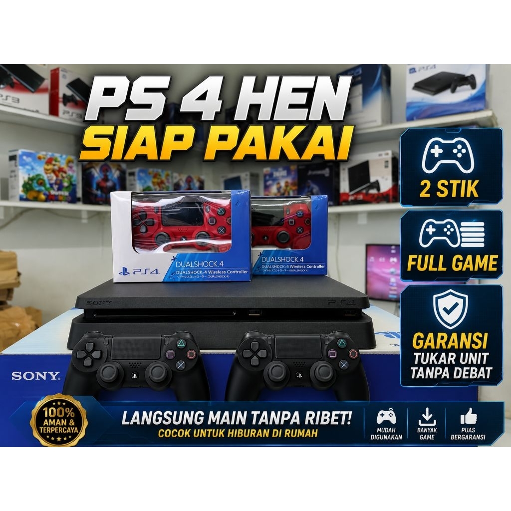 PS 4 slim HEN