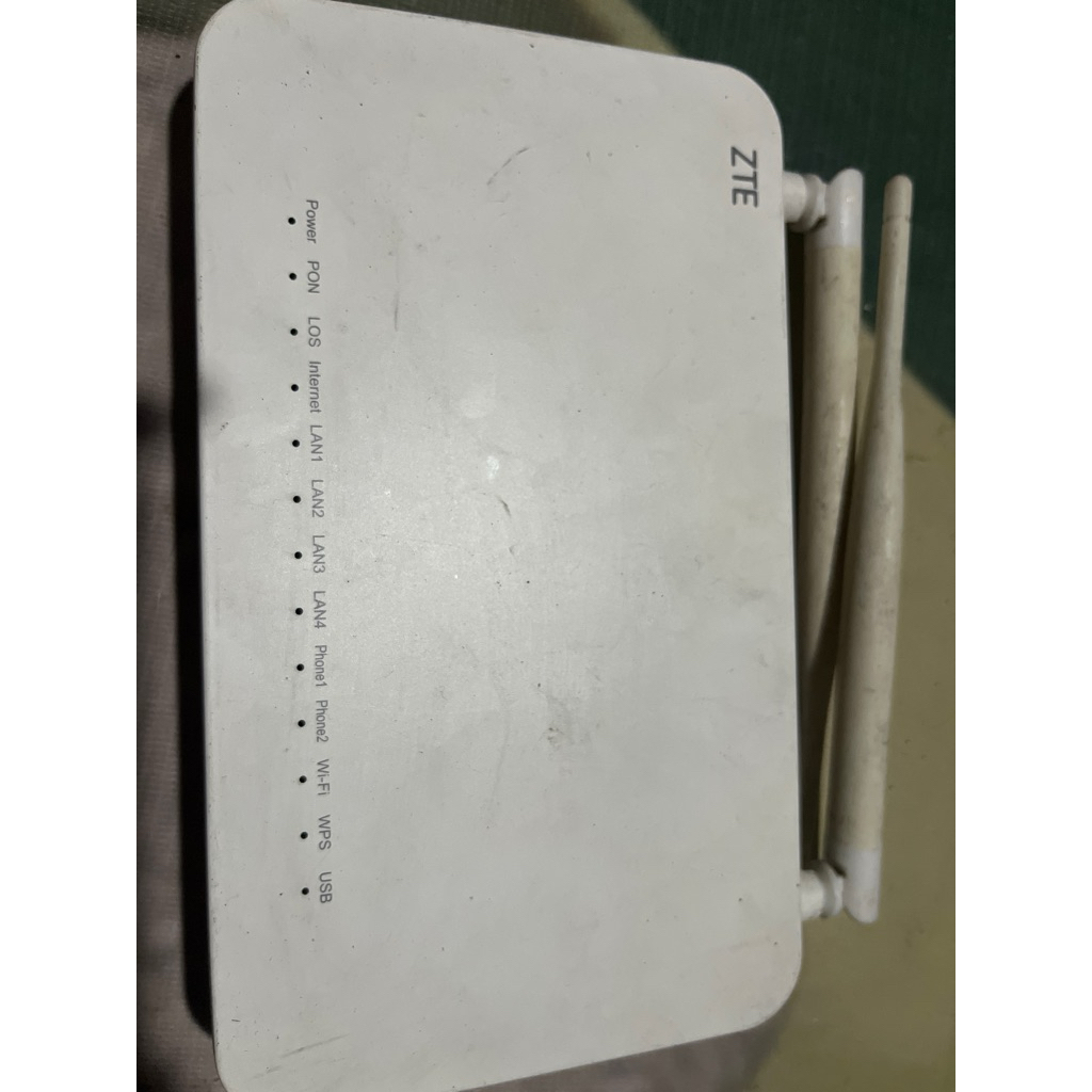 ont zte ZXHN F609