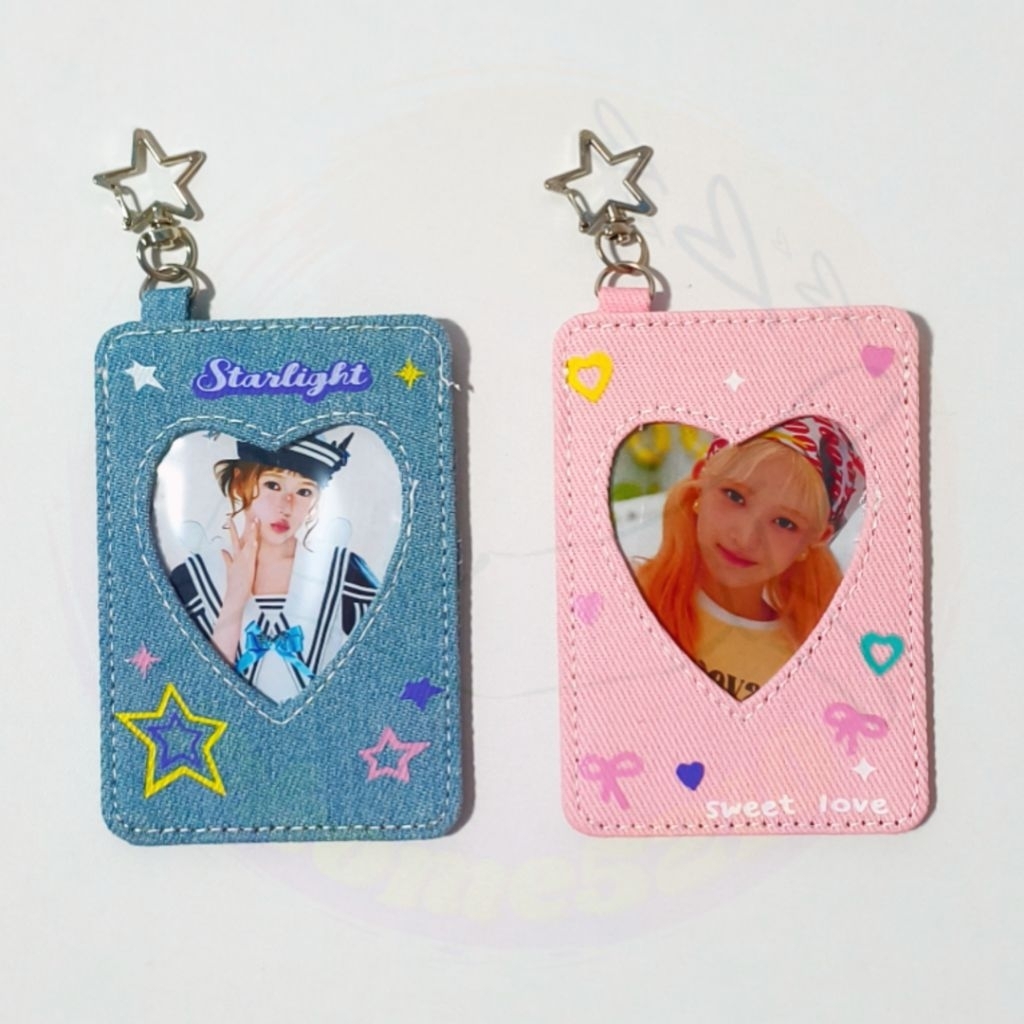 [READY] Lovely Denim Card Holder / Photo Card Holder PC Cahol
