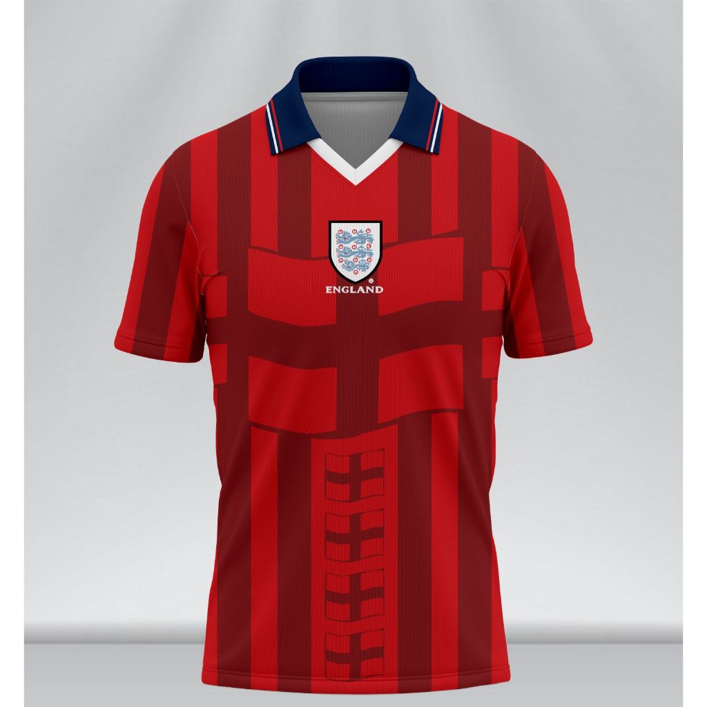 Jersey England Away 1998 Full Printing