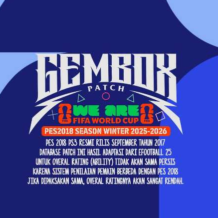 GEMBOX PATCH PS3 TEMA WORLDCUP EDITION TERBARU 2026 FILE PKG NON FISIK