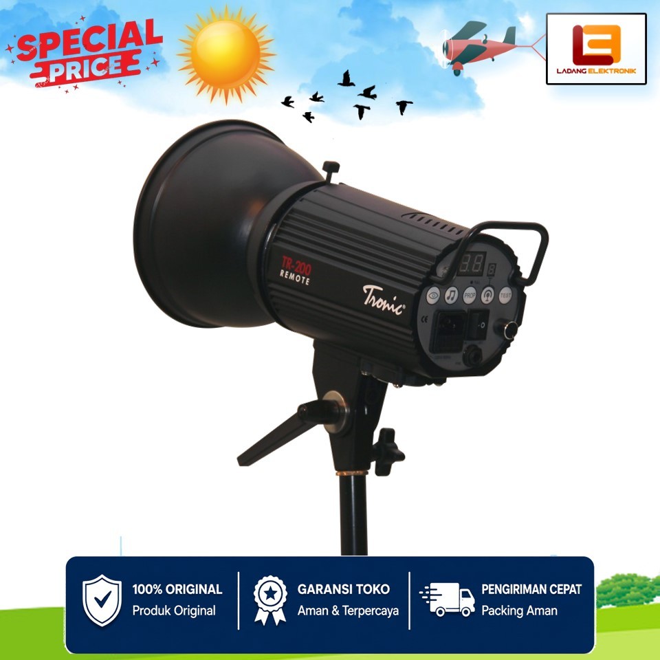 Tronic tr200 tr-200 tr 200 remote professional lighting studio