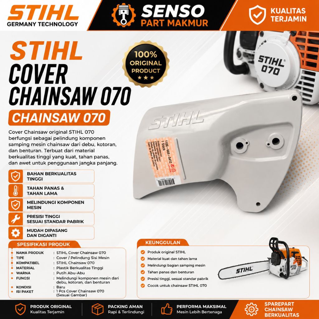 Kap Bar Senso Besar 070 STIHL