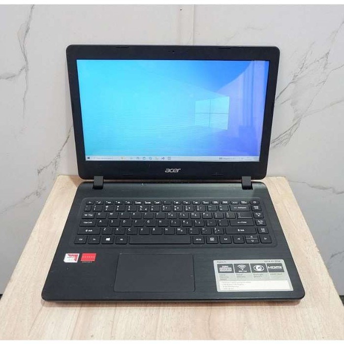 Laptop Acer Aspire A315-21 AMD A9 9425 4GB HDD500GB Cocok Untuk Desain Second Berkualitas Bergaransi