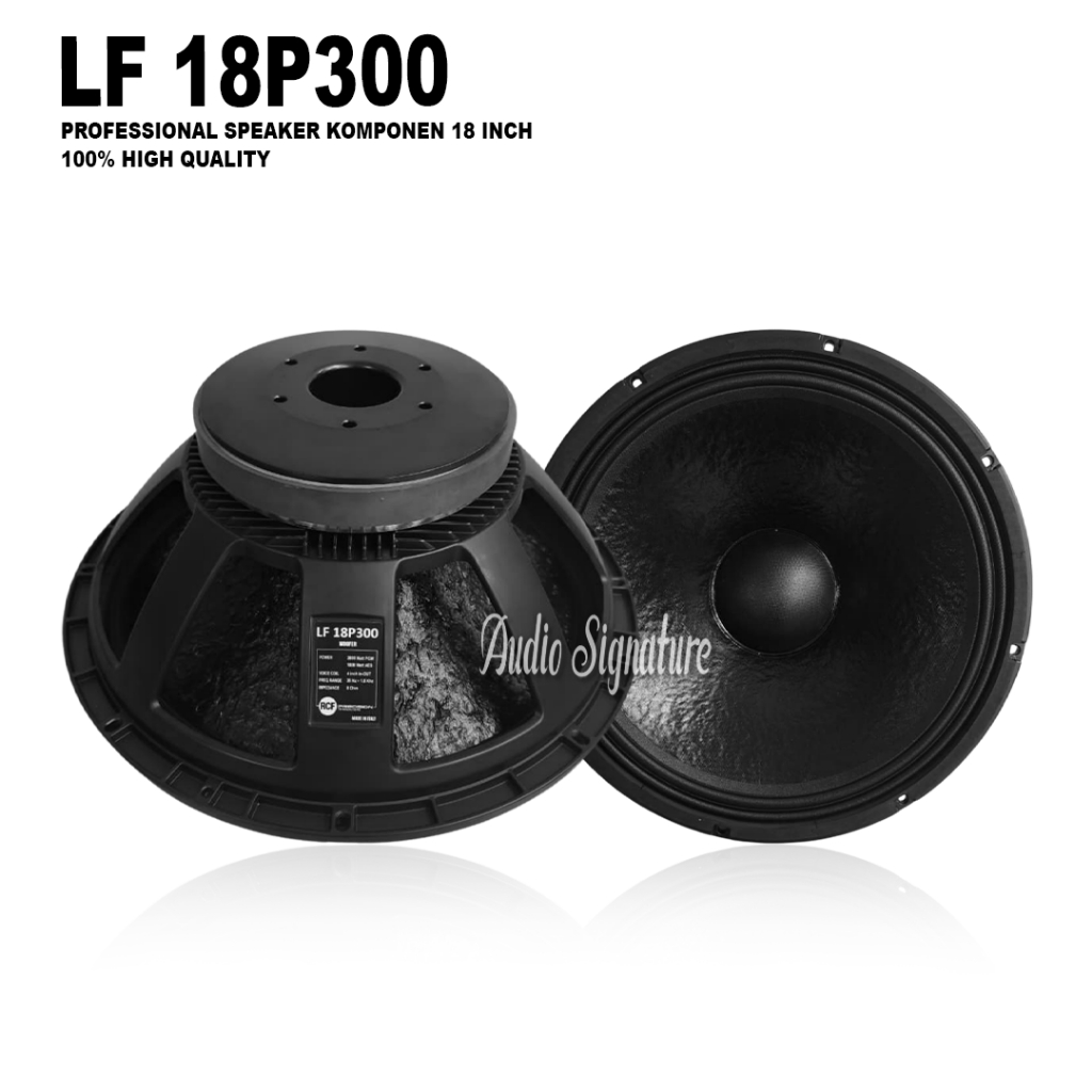 Komponen Speaker 18 Inch RCF L18P300 | LF18P300 | LF18 P300 | L18 P300 Grade A
