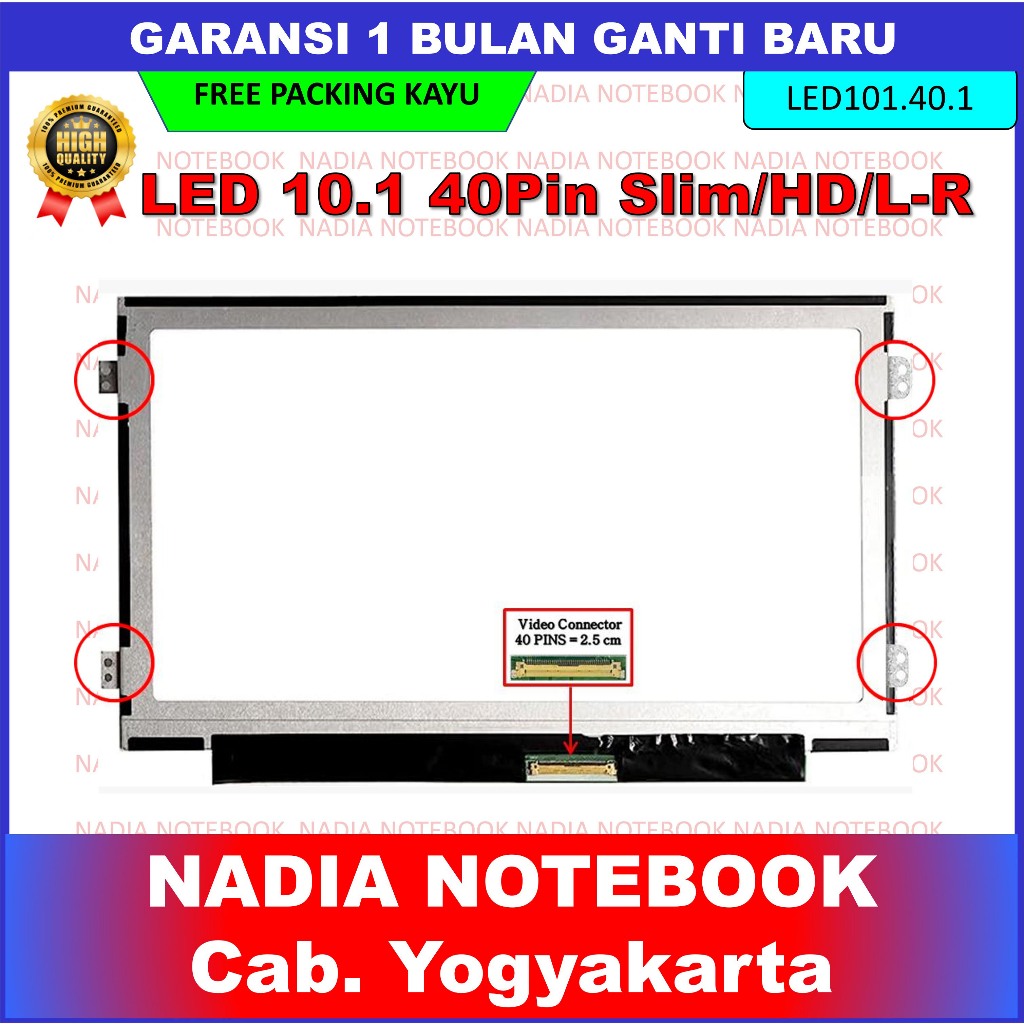LED LCD Asus 1025 1025B 1025C 1025CE