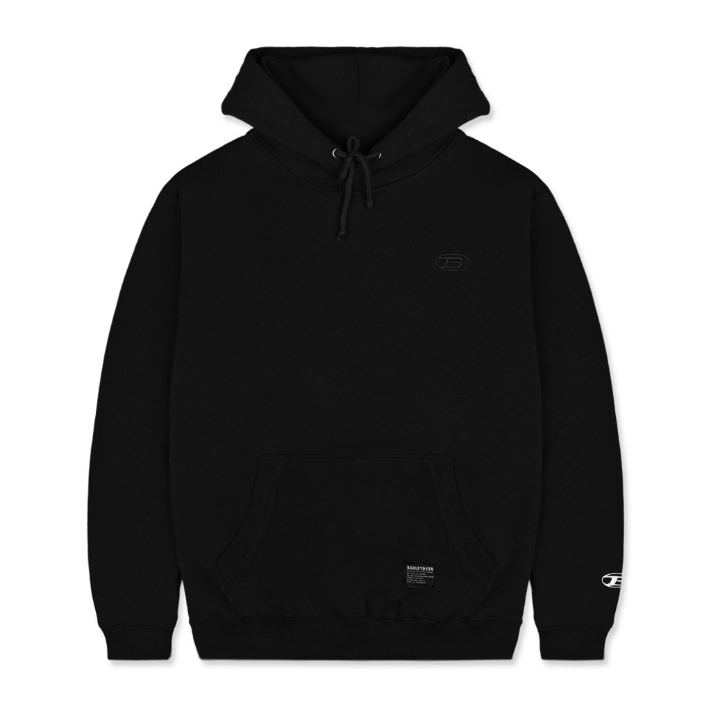 Barley Division Rogie Black Hoodie